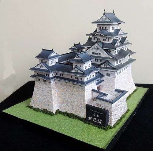 ペーパークラフト　姫路城