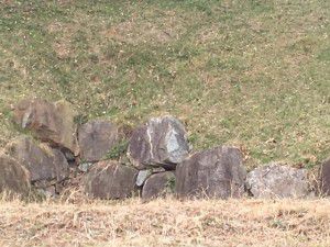 福岡城の石垣・番外編～石に歴史あり～
