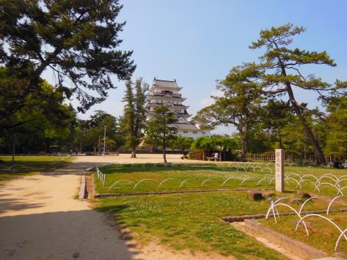 福山城 「5」　本丸御殿跡・御風呂屋(湯殿)