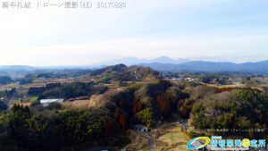 騎牟礼城 日本史最強の伝説的武将 源為朝が砦とした山城 ドローン撮影(4K) Vol.4 20170225