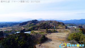 騎牟礼城 日本史最強の伝説的武将 源為朝が砦とした山城 ドローン撮影(4K) 写真 Vol.7 20170225