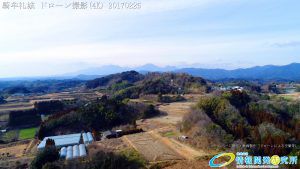 騎牟礼城 日本史最強の伝説的武将 源為朝が砦とした山城 ドローン撮影(4K) 写真 Vol.9 20170225