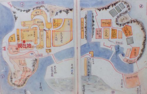 名島城　福岡県福岡市名島