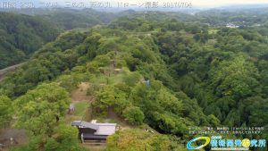 岡城の観光スポット 本丸から西の丸までを空撮 岡城 ドローン撮影(4K)写真 Vol.9 20170704