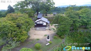 岡城の観光スポット 本丸と二の丸を空撮 岡城 ドローン撮影(4K)写真 Vol.10 20170704
