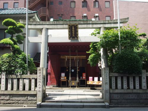 笠間稲荷神社東京別社 - 「日本三大稲荷」のひとつに数えられる茨城県・笠間稲荷神社の分社
