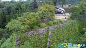 【特集】紅葉スポット 岡城 日本の城ランキング 初ランクイン！ 二の丸 岡城 ドローン撮影(4K)写真 Vol.17