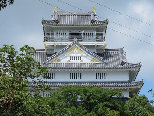 久しぶりの長男と金華山・岐阜城へ