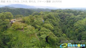 【特集】紅葉スポット 岡城 日本の城ランキング 初ランクイン！ 西の丸 岡城 ドローン撮影(4K)写真  Vol.19