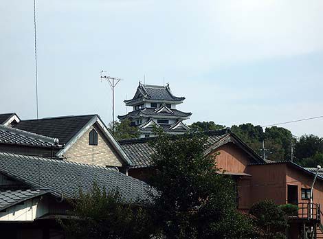 阿波九城の一つが立派に再建されております「川島城」（徳島吉野川）模擬城