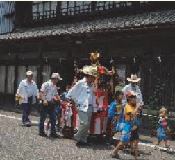 城下町情緒を感じる秋祭り 八朔まつり 開催