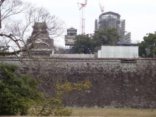 変化しています。熊本城