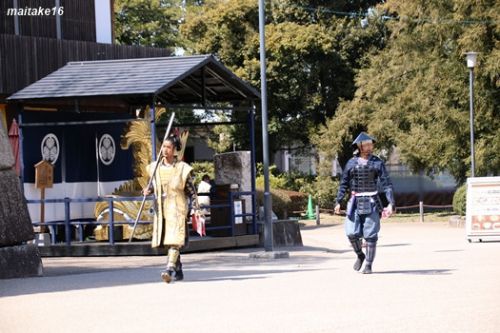 【名古屋おもてなし武将隊】2017/3/17の名古屋城（平日）