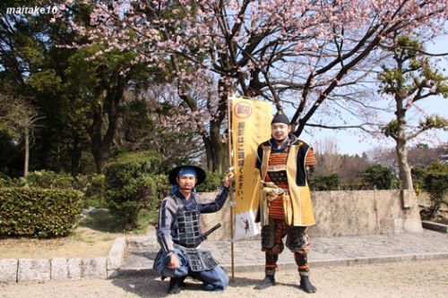 【名古屋おもてなし武将隊】2017/3/18の名古屋城