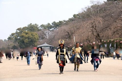 【名古屋おもてなし武将隊】2017/3/19の名古屋城