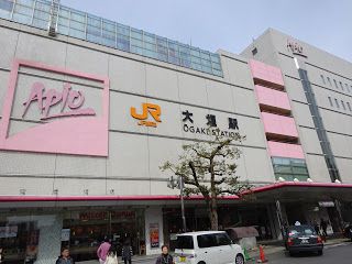 大垣市を観光、大垣城をお城巡り！