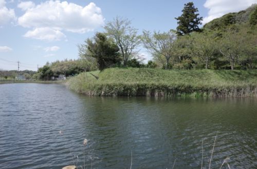 [博物館・公園][城跡・城址][銅像][自転車]佐倉城址公園　その二　〜堀田正睦像・タウンゼント・ハリス像〜