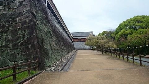 藩主の登城ルート・南坂