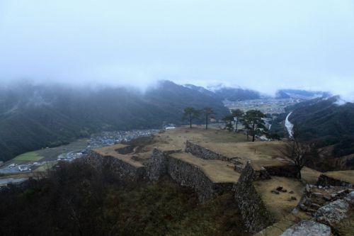 竹田城登城！日本100名城49城目 天空の城と呼ばれた山城～