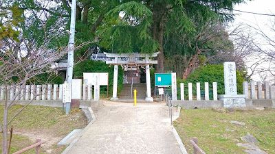津堂八幡神社(藤井寺市)　・津堂城山古墳内に鎮座する氏神様