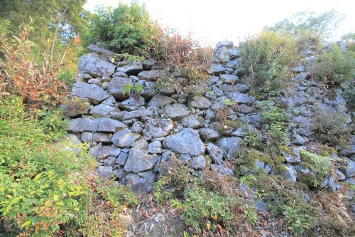 丹波　岩尾城　 黒井城に負けず劣らじの山上石垣②