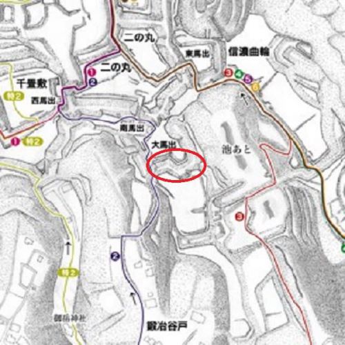 2019年1月20日 滝山城跡景観回復作業 未開拓地「見えてたけど見えなかったところが見えるようになりました」