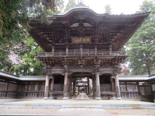桜の咲く時期に盛岡を訪ねて～～報恩寺、石割桜、盛岡城跡、盛岡八幡宮、らかん公園