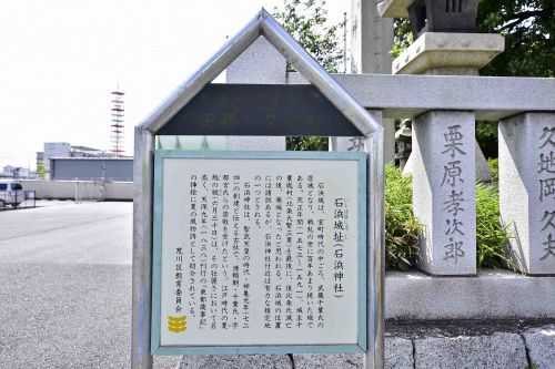 石浜城　東京都荒川区