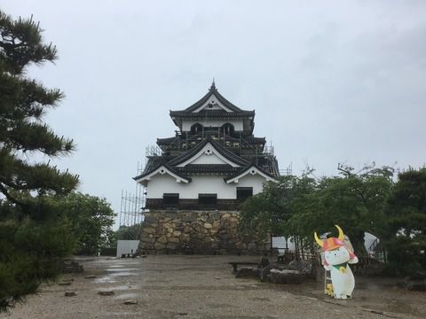 国宝彦根城の雄姿