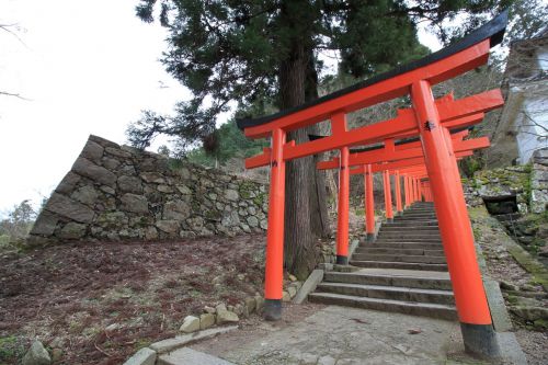 出石城登城！続日本100名城20城目　　　　　　階段状に築かれた曲輪と高石垣～