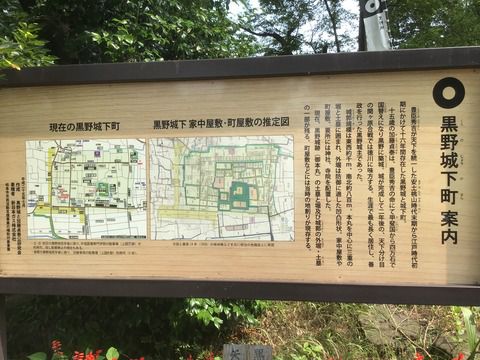 再訪　黒野城跡