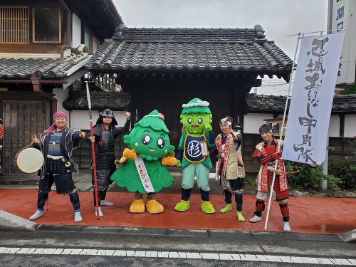 忍城成田軍「杉戸町宿場まつり」に出陣！！