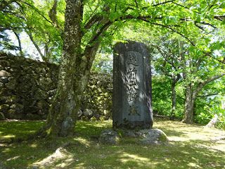天空の城の階段はきつい、越前大野城をお城巡り！