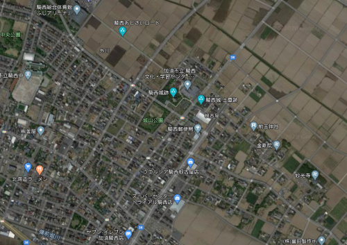 私市城（騎西城）　埼玉県加須市