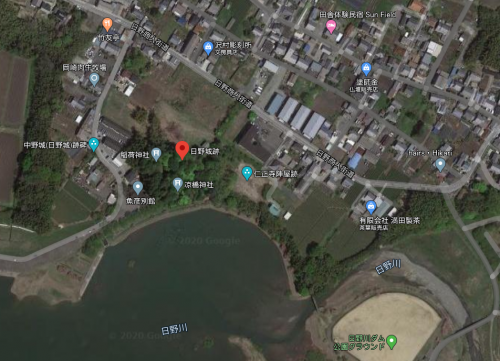 日野城（中野城）　滋賀県日野市