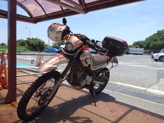 お城巡りツーリングで富岡へ、つけうどんを頂く！