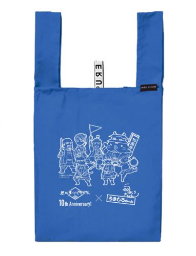 【企業コラボ第2弾】『忍城おもてなし甲冑隊&times;うきしろちゃんコラボエコバック』販売決定！！