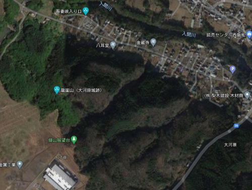 大河原城　埼玉県飯能市　2020.11.8