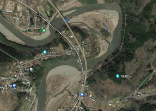 頃藤城　茨城県大子町　2020.12.13