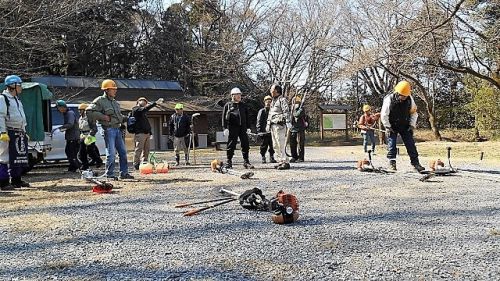 2019年3月17日 滝山城跡景観回復作業 「入っちゃいけない場所を整備したって意味ないじゃん」