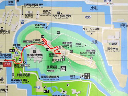 彦根城（滋賀県彦根市） 2020年8月 登城