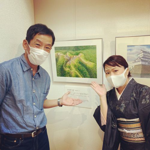 香川元太郎さん「城イラスト展」