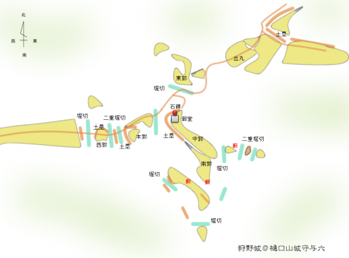 狩野城　静岡県伊豆市