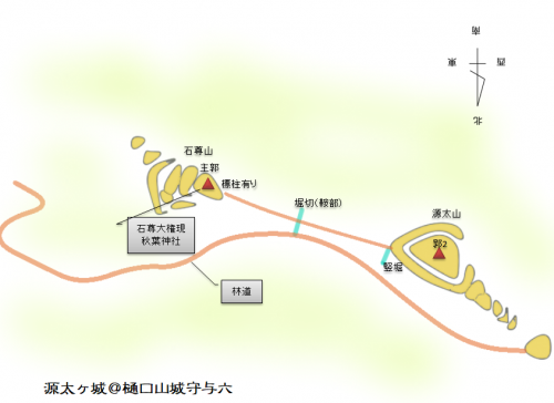 源太ヶ城　山梨県北杜市
