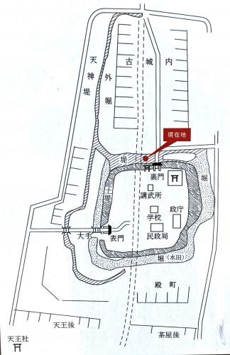 宍戸城（宍戸陣屋）　茨城県笠間市
