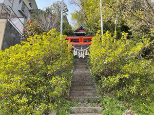稲荷神社（稲城市平尾2-57-12） - 平尾谷戸にある小山の中腹に祀られているお稲荷さま
